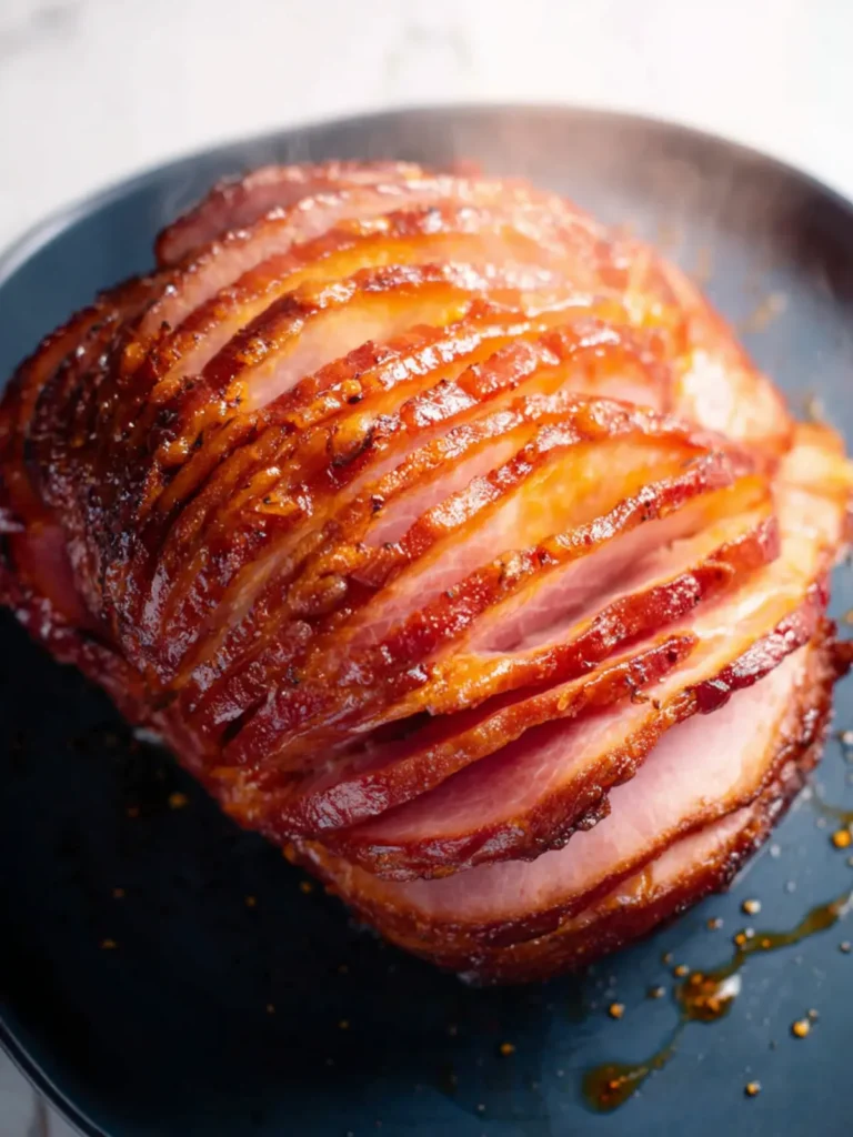 Air Fryer Maple Ham First Image