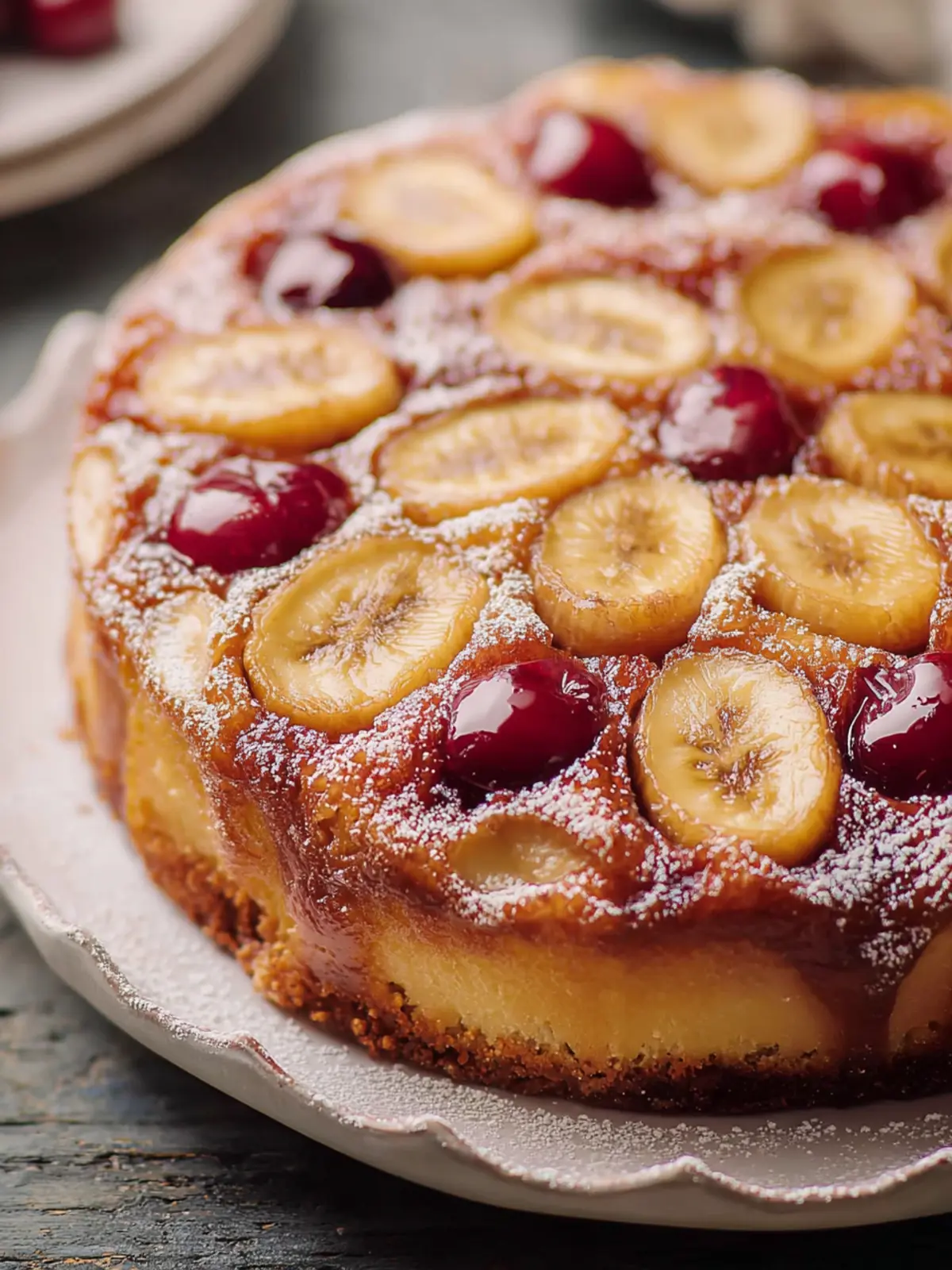 Banana Upside Down Cake First Image