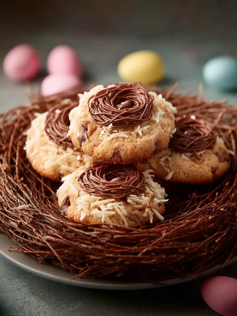 Birds Nest Cookies First Image