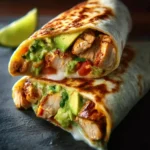 Chicken Avocado Burritos First Image