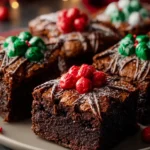 Easy Christmas Present Brownies: Festive, Fudgy & Fun! First Image