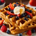 Gluten Free Buttermilk Waffles First Image