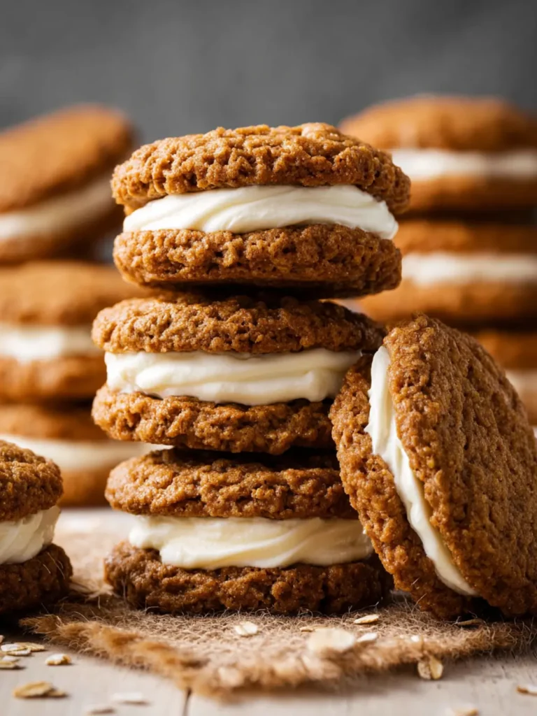 Gluten Free Oatmeal Cream Pies First Image