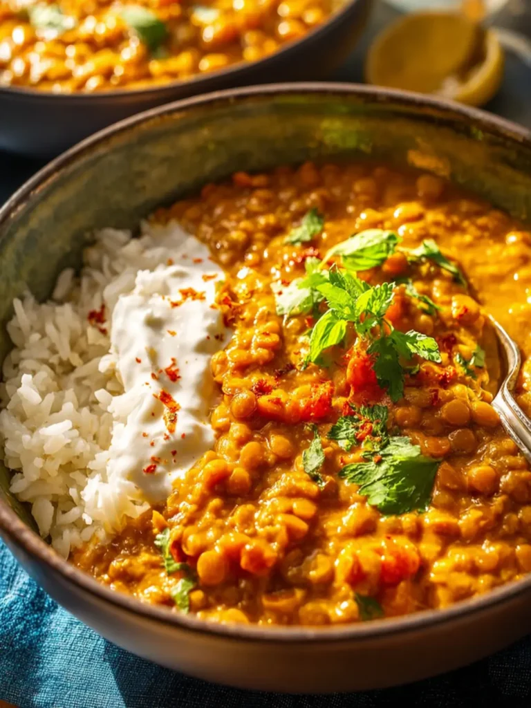 Greek Yogurt Lentil Curry First Image