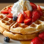 Homemade Waffles First Image