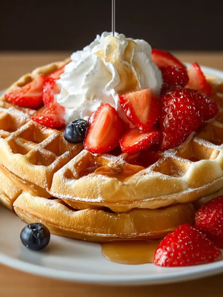Homemade Waffles First Image