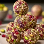 Irresistible Cranberry Pistachio Protein Bites Recipe First Image