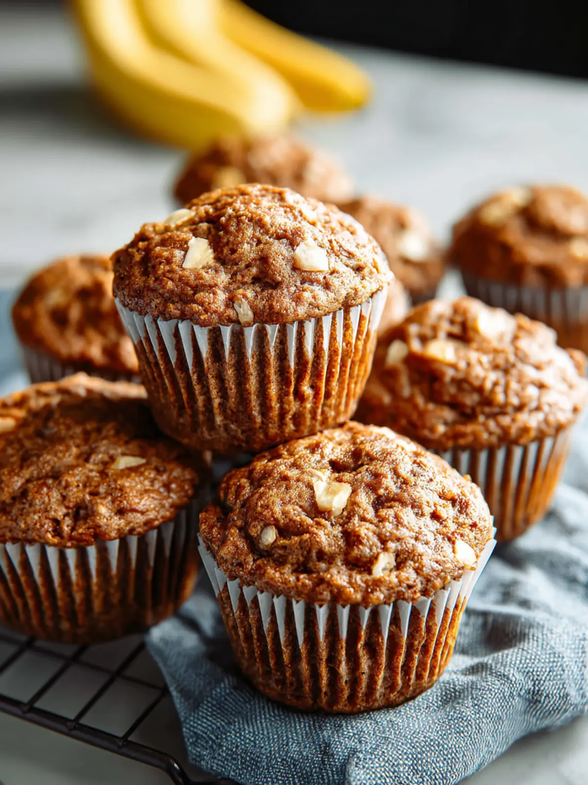Irresistible Healthy Banana Muffins for Guilt-Free Indulgence First Image