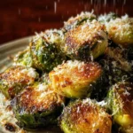 Oven Roasted Brussels Sprouts with Parmesan First Image