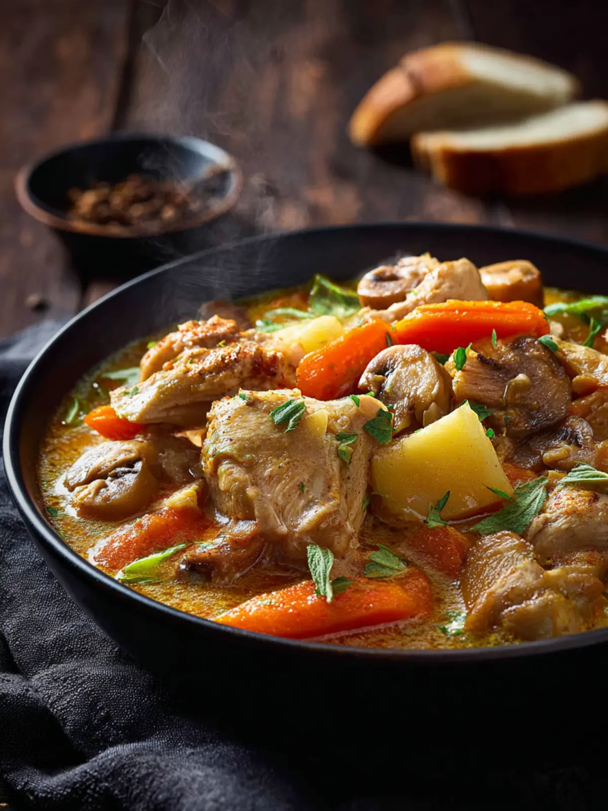 Slow Cooker Chicken Stew First Image