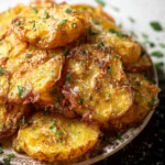 The Crispiest Garlic Parmesan Smashed Potatoes First Image