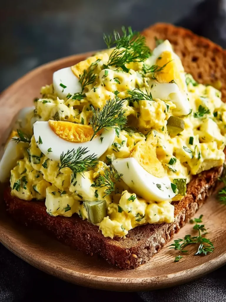 Egg Salad with Pickles First Image