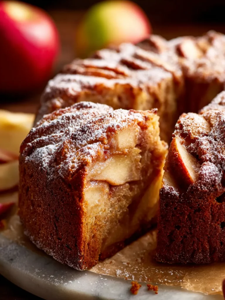 Gluten Free Apple Cake First Image