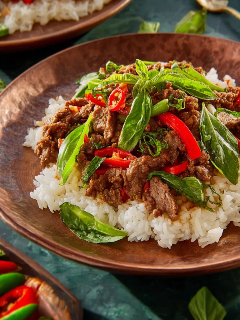 Thai Basil Beef First Image
