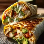 chicken avocado ranch burritos First Image