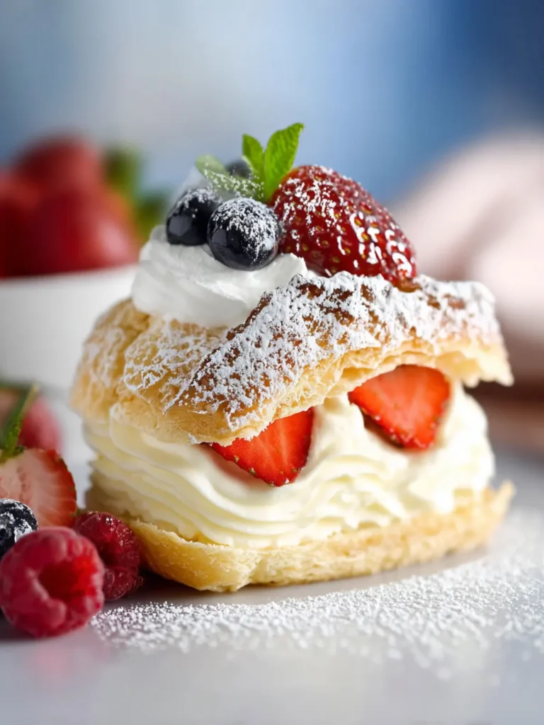 cream puff dessert First Image