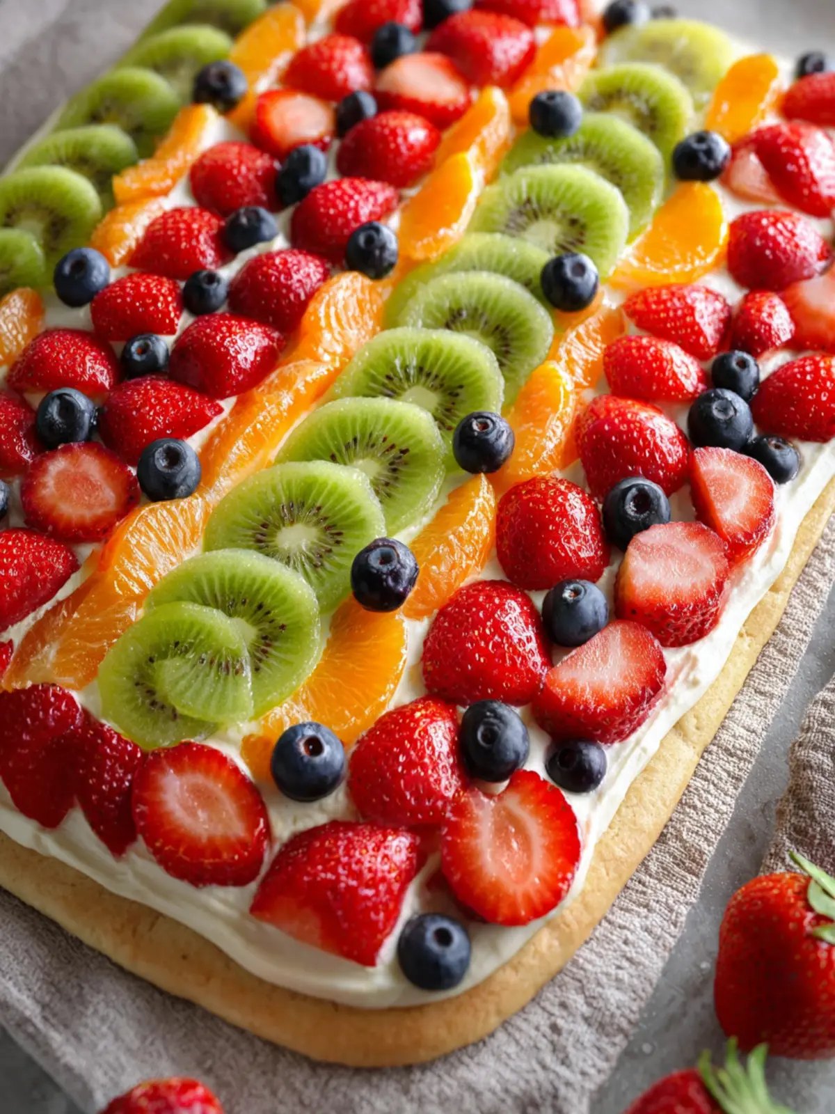 Sugar Cookie Fruit Pizza: Irresistibly Sweet Summer Delight